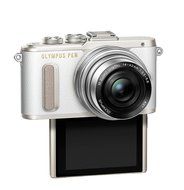 Olympus PEN E-PL8 Black Body with 14-42mm IIR Black Lens N10
