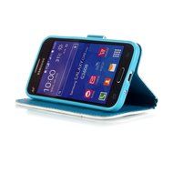 Samsung Galaxy Core Prime Case,Yaheeda [3D Colored Drawing] [Flip Fit] Premium PU Leather Card-Slots Cash-Slots... N45