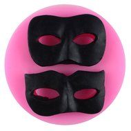 Mujiang Halloween Masks Silicone Fondant Molds Cake decorating Mould Jelly Candy Chocolate Mold