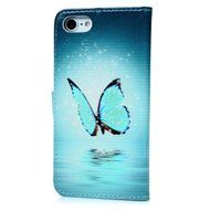 iPhone 7 Case (4.7 inch) - Wallet Folio Flip Premuim PU Leather Case Colorful Print Design with Stand Magnetic... N3