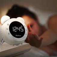 Electrohome Retro Alarm Clock Radio with Motion Activated Night Light and Snooze, Digital AM/FM Radio, Wake-up... N8