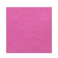 Rosie Cupcake 3D Silicone Lace Mat by Claire Bowman N2