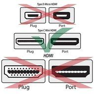 High Speed HDMI Cable 6' HDMI to Mini HDMI Transfer Cable For Canon EOS Rebel T3 Digital Camera AV N2