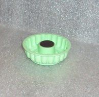 Rare Tupperware Collectible Jel-Ring Jello Mold Green Magnet Mini