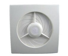 4" 6" inch Extractor Exhaust Fan Window Wall Kitchen Bathroom Ventilation Fan, Stylish White Facia Grill and Easy... N3