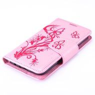 Galaxy Core Prime Case,ikasus Glitter Diamond Embossing Flowers Lily Butterfly PU Leather Flip Wallet Pouch Stand... N46