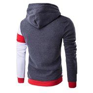Men&#039;s Outwear,Laimeng Cotton Blend Retro Long Sleeve Hoodie Hooded Sweatshirt Tops Jacket Coat Outwear (M, Black)