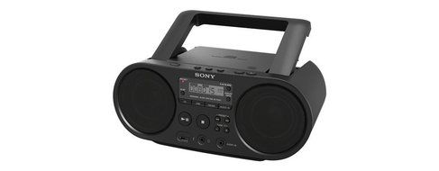 Sony Portable Full Range Stereo Boombox Sound System with MP3 CD Player, AM/FM Radio, 30 Presets, USB Input, Headphone... N5