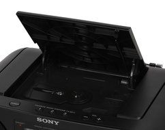 Sony Portable Full Range Stereo Boombox Sound System with MP3 CD Player, AM/FM Radio, 30 Presets, USB Input, Headphone... N6
