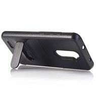 ZTE ZMAX Pro Case, ZTE Carry Z981 Case, MCUK [Brushed Metal Texture] Dual Layer Hybrid Defender Shockproof Rubber... N7