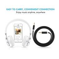 DIZA100&nbsp;2-Pack 3.5mm Auxiliary Audio Cable Male to Male 3 Feet Braided Aux Stereo Cord N3