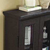 WE Furniture 41" Media Storage Cabinet, Espresso N4