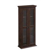 WE Furniture 41" Media Storage Cabinet, Espresso N6