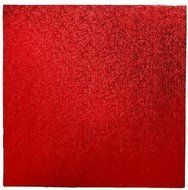 Red Cake Drum - 12&quot; Square