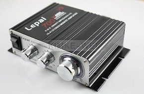 700W 12V Mini Hi-Fi Stereo Digital Amplifier mp3 iPod home + Power + audio cable N2