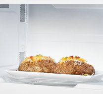 GE JVM6172DFBB 1.7 Cu. Ft. Black Over-the-Range Microwave N3