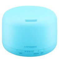 Urpower Ultrasonic 500ml Aromatherapy Essential Oil Diffuser Humidifier with 4 Timer Settings 7 LED Color Changing... N6