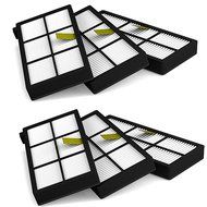 YUYIKES Hepa Filter Replacement For irobot Roomba 800 series 870 880-6 Pack N2