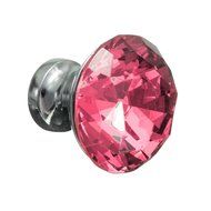 KINGSO 10pcs Crystal Glass Cupboard Wardrobe Knob Door Cabinet Drawer Pull Handle 30mm N8