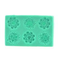 MuLuo Silicone Flowers Fondant Mould Cake Chocolate Candy Baking Tools
