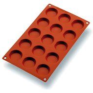 Matfer Bourgeat Silicone Gastroflex Mini Tartlet Baking Mold Orange 257922
