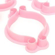 Beauty Clubs 12pcs Rose Flower Sugarcraft Mold Lace Heart Cake Cookies Pastry Fondant Cutter Embossed Decorating... N4