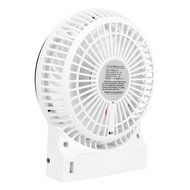 VersionTech Portable Fans Rechargeable Fans Mini USB Fans for Camping Car Office Desktop (3 Speeds, White) N4