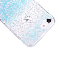 iPhone 7 Case, PHEZEN Henna Mandala Floral Design [Scratch Resistant] Clear TPU Bumper Case Soft Rubber Gel Silicone... N52