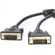 Postta DVI-D Dual Link Cable with Ferrites Gold Plated Male to Male-10 Feet N3