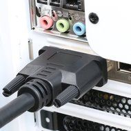 Postta DVI-D Dual Link Cable with Ferrites Gold Plated Male to Male-10 Feet N5