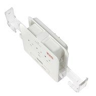 EZOPower UL Certified Wall Mount Power Surge Protector with 3 AC Outlet Plug + 2 USB Charger Ports (2.1A) + Holder N12