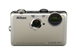Nikon Coolpix S1100pj 14 MP Digital Camera with 5x Wide Angle Optical Vibration Reduction (VR) Zoom and 3-Inch... N9