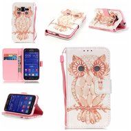 Samsung Galaxy Core Prime Case,Yaheeda [3D Colored Drawing] [Flip Fit] Premium PU Leather Card-Slots Cash-Slots... N53