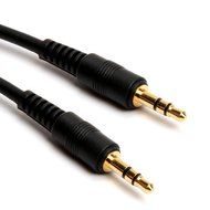 Male Mini Plug Stereo Audio Patch Cable 50 feet 3.5mm 1/8-Inch N2