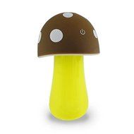 Mr. Cool Mushroom | Hefty ABS, PP, and PET Portable USB Cute Mushroom Air Mist Humidifier Purifier with LED Light... N3