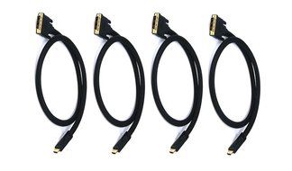 Monoprice 102285 15' 24AWG CL2 High Speed HDMI to DVI Adapter Cable with Net Jacket, Black N13