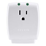 Belkin Single Outlet SurgeCube Surge Protector, 885 Joules (F9H100-CW) N6