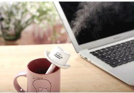Mini cowboy hat humidifier creative cowboy hat gift office moisturizing portable humidifier for Home/office/car... N13