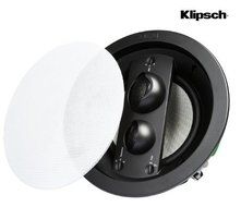 Klipsch Professional Series PRO-4803-C 80W 3-Way In-Ceiling Home Audio Speaker - Each (White)