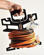 12/3 3 Outlet Extension Cord - 50 Feet Extra Heavy Duty Indoor/Outdoor Industrial Quality 12 Gauge Electrical... N4