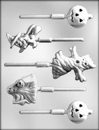 CK Products Halloween Assortment Suckers Chocolate Mold