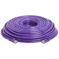 Cmple - RJ45 CAT5 CAT5E ETHERNET LAN NETWORK CABLE -75 FT White N39