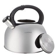Stainless Steel Tea Kettle with Whistle, 5-Quart N3
