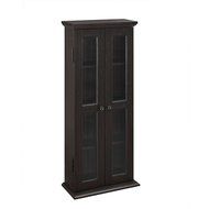 WE Furniture 41" Media Storage Cabinet, Espresso N8