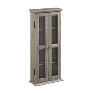 WE Furniture 41" Media Storage Cabinet, Espresso N9