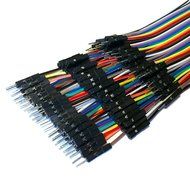 Haitronic 120pcs 20cm length Jumper Wires/dupont cable Multicolored(10 color) 40pin M to F, 40pin M to M, 40pin... N3