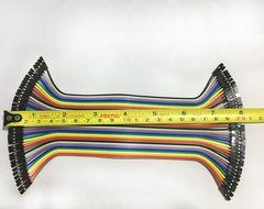 Haitronic 120pcs 20cm length Jumper Wires/dupont cable Multicolored(10 color) 40pin M to F, 40pin M to M, 40pin... N4