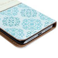 iPhone 7 Case (4.7 inch) - Wallet Folio Flip Premuim PU Leather Case Colorful Print Design with Stand Magnetic... N6