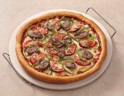 Pizza Tray - 15 inch Perfect Results Ceramic Pizza Stone Ceramic Baking Stone