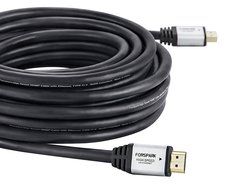 FORSPARK High Speed Ultra HDMI Cable 50ft with Ethernet ,Supports 4K, 3D, 1080p Full HD Latest Version, Silver... N4